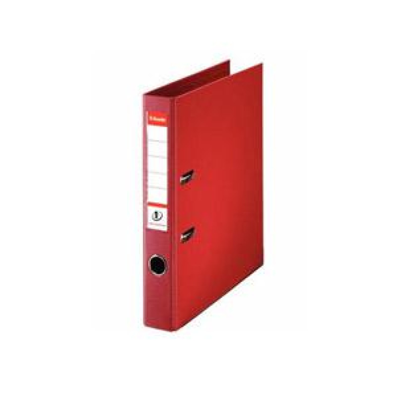 Reģistrs A4/50mm, sarkans, ESSELTE No.1 Power