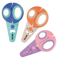 Šķēres bērnu 12.2cm FUNNY ar apaļu galu, gumijoti