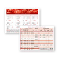 Galda kalendārs A4, 2025.gadam