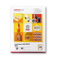Pašlīmejošs Kraft fotopapīrs A4 100mk 20lap dark