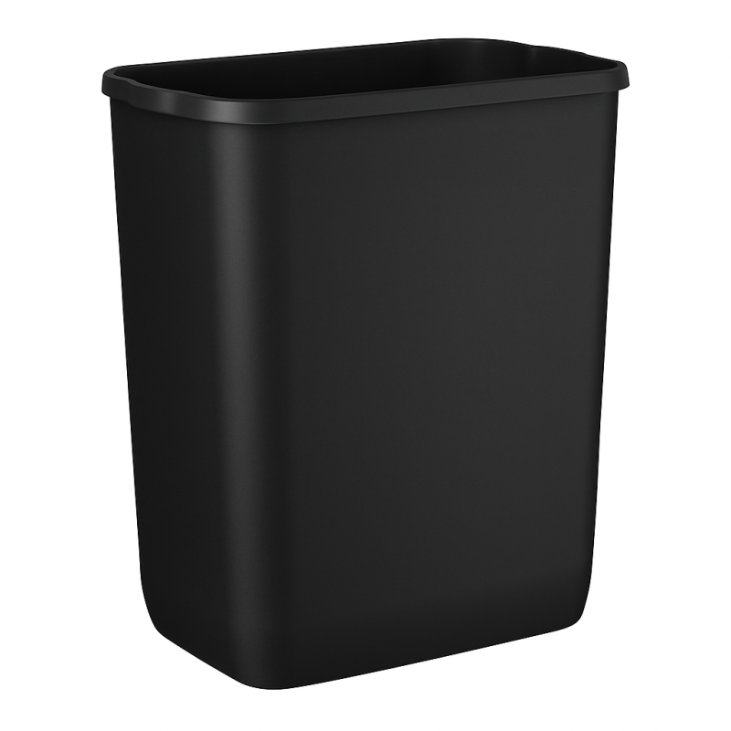 Atkritumu tvertne melna, 43L
