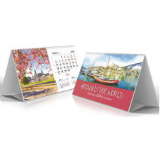 Galda kalendārs, DESK - Around The World, Timer, 2026g. (TIM2316183000)