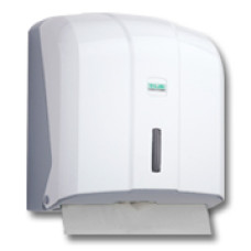 Turētājs roku dvieļu V loksnēm, K4, 28x27x13cm, balts, (10 gab/Kastē)