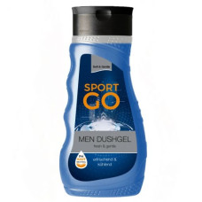 SOFT & GENTLE Dušas želeja vīriešiem SPORT GO white water 300ml ( Izcelsmes valsts Vācija