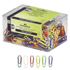 Saspraudes 26mm,500 gab.krāsainas DURABLE