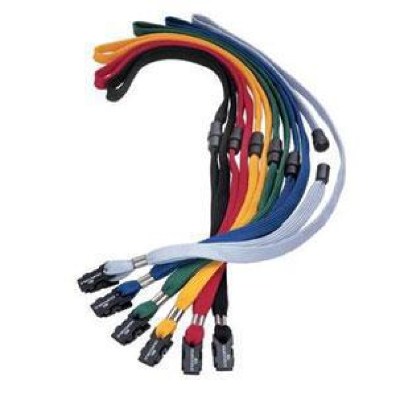 Tekstila lente personas kartei DURABLE, sarkana