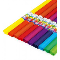 Kreppapīrs 10 krāsas/10 rul. 50cmx2.0m Fiorello