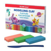 *Plastilīns 18 krāsas Monsters ErichKrause