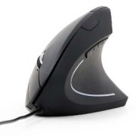 Pele datora MUS-ERGO-01 melna Gembird