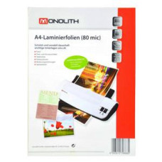 Laminēšanas kabatas A4 80mic 216x303mm 100gab