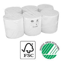 Dvieļi Ooops! Coreless 300m, 1 slāņa, balti