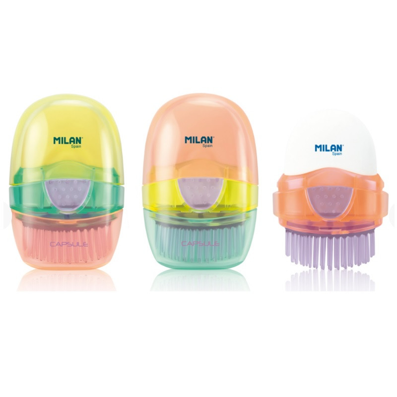 Dzēšgumija Eraser&Brush Capsule NEW LOOK MILAN
