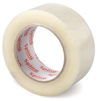 Līmlente 75mm x 66m caurspīdīga 25 mikr. akrila līme SPINO