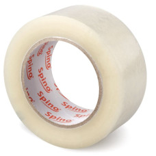 Līmlente 75mm x 66m caurspīdīga 25 mikr. akrila līme SPINO