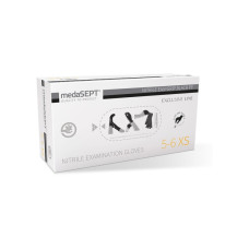 Melni nitrila cimdi b/p MESASEPT,izm. M, N100