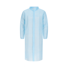 Halāts PP, ar Velcro, 110x130cm,  zils, 30gsm, XL, (100gab/kaste)(1gab)