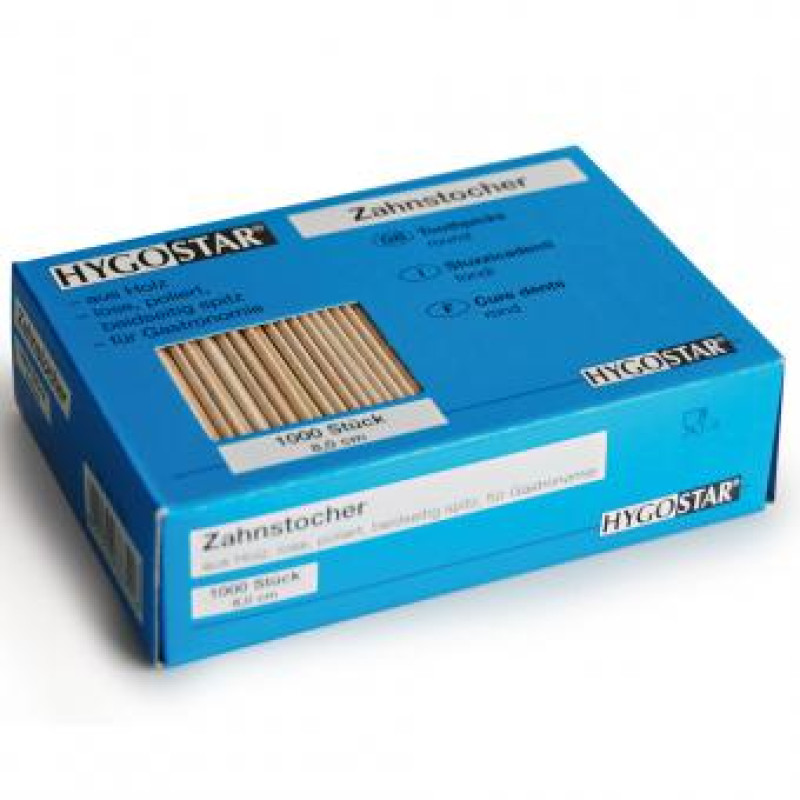 Zobu bakstāmie kociņi,iepakojumā (1000gab)