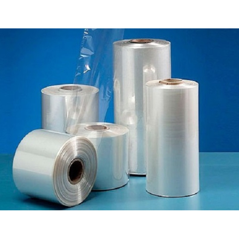 POF plēve 15my, 550/550mm,   1250m caurspīdīga ( plēve netto svars 18.96kg ) ITEM:9020551