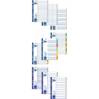 Sadalītājs  FORPUS 1-5 plastikāta A4