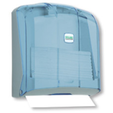 Turētājs roku dvieļu V loksnēm, K4T, 28x27x13cm, caurspīdīgs