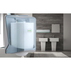 Turētājs dvieļiem FEEDPOINT, OG2T, caurspīdīgs