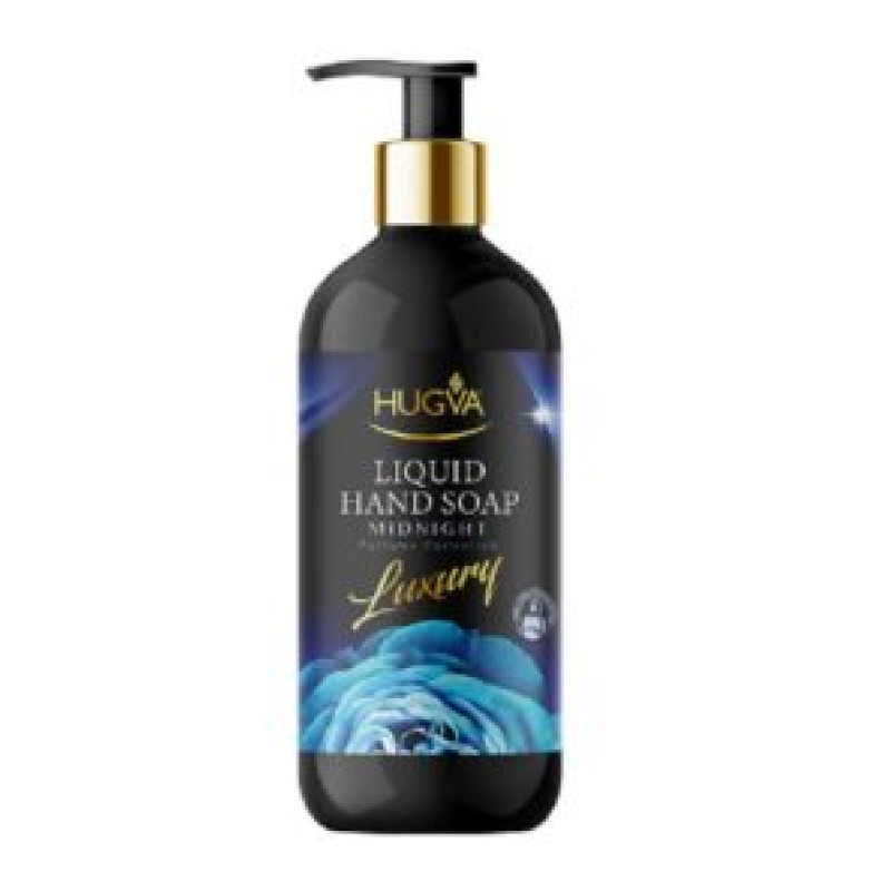 HUGVA LUXURY šķidrās ziepes MIDNIGHT 500ml