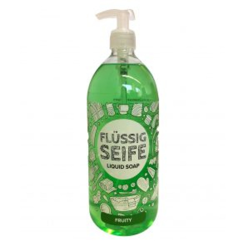 Šķidrās ziepes ar dozatoru FRUITY 1000ml ( Izcelsmes valsts Vācija )