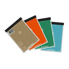 Bloknots A6/100 rūtiņu, papīra vāks Aurora