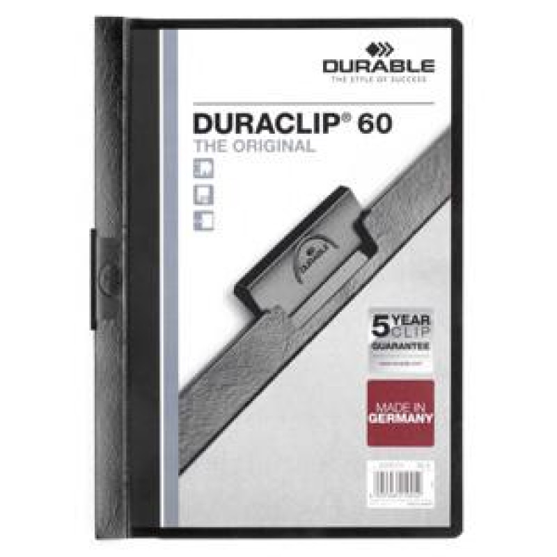 *Mape Duraclip Original 60 DURABLE, melna