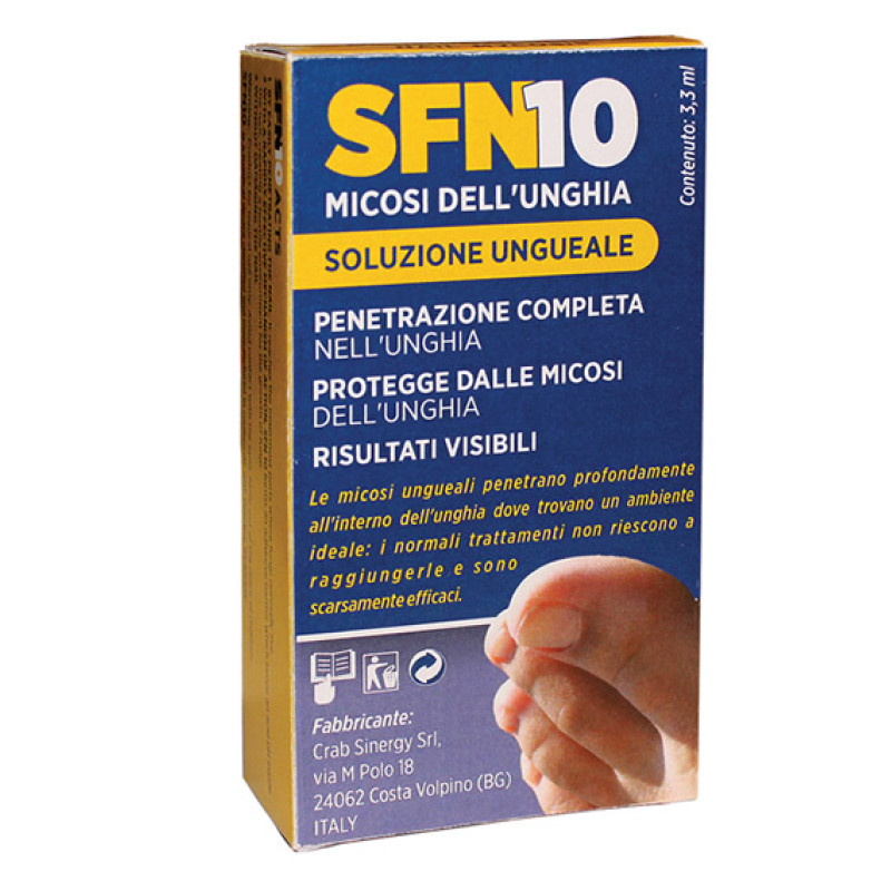 SFN10 Nail Fungus Solution 3.3 ml, nagu pretsēnīšu līdzeklis