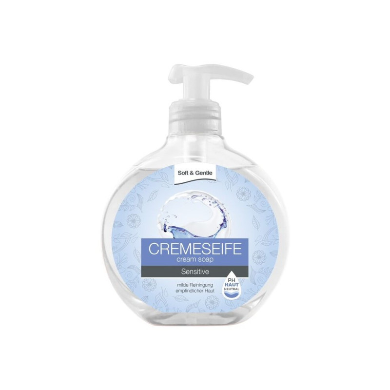 SOFT & GENTLE krēmziepes SENSITIVE 500ml ( Izcelsmes valsts Vācija )