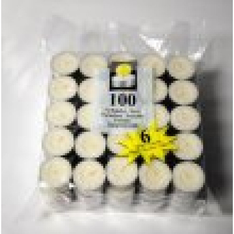 Tējas sveces (4h) (100gab.)