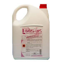 LIDEKS-WC līdzeklis tualešu tīrīšanai, 5L