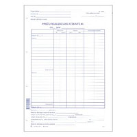 Preču realizācijas atskaite A4, 10 lapas