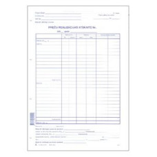 Preču realizācijas atskaite A4, 10 lapas