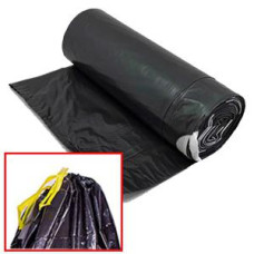 Maisi atkritumu ar aukliņu 60L/10gab.30miс. 60x72cm, LDPE melni