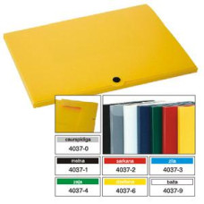 Mape ar spiedpogu A4/10mm Multi-S, dažādas krāsas