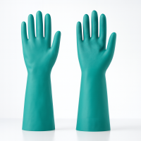 Cimdi Super Nitrile ar floku, L(Nr.9) izmērs, 33cm