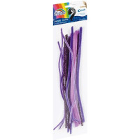 Pūkainas stieples 30 cm, violetie toņi Fiorello