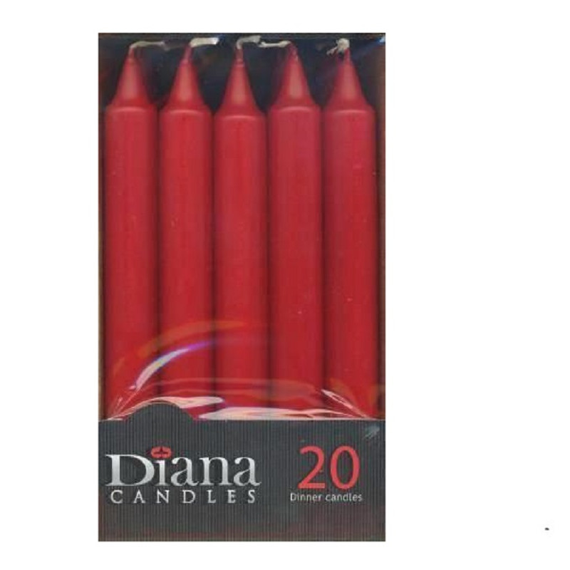 GALDA SVECE 17.5CM DIANA SARKANA (20)