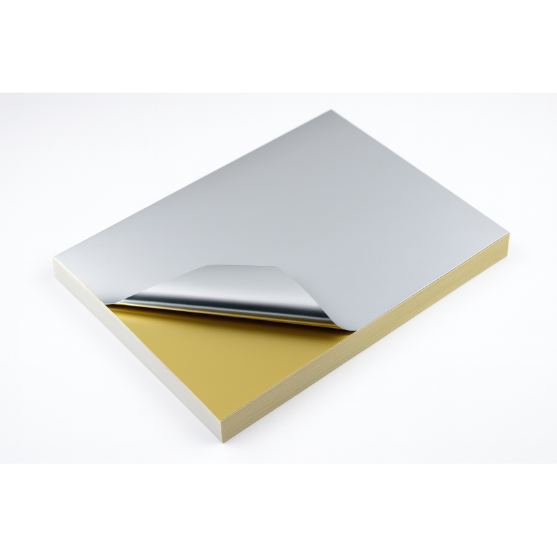 Pašlīmejošs PET Vinil A4 20lap Gloss Gold 80mk