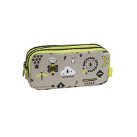 Penālis Be Atomic 3 nodalījumi, bēšs 220x110x65mm