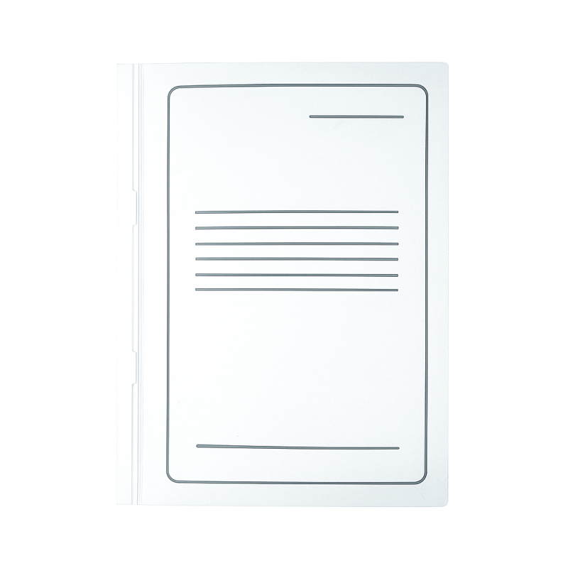 Mape dokumentiem A4 balta, bez mehānisma, SMLT