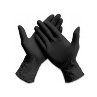 Nitrila cimdi, "Medasept", melni, (XL), 100gab iepakojumā, (10iep/kaste)