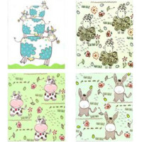 Klade Dzīvnieki, rūtiņu, A5/48 lapas