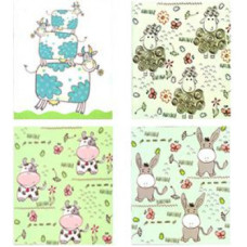 Klade Dzīvnieki, rūtiņu, A5/48 lapas