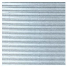 Gofrēts kartons 500x700mm, sudrabs, 1 loksne