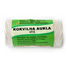 Vīta aukla Tangente 1.5mmx100m kokvilna, nebalināta