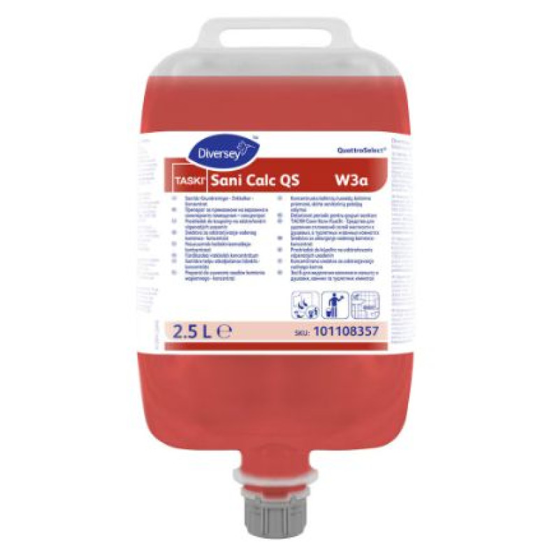 TASKI SANI CALC QS Skābs kaļķa nogulšņa noņemšanas līdzeklis 2,5L (2gab/iep) (7517093)