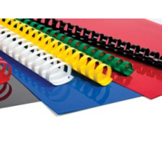 Plastmasas spirāle, 16MM, 145lpp, sarkana